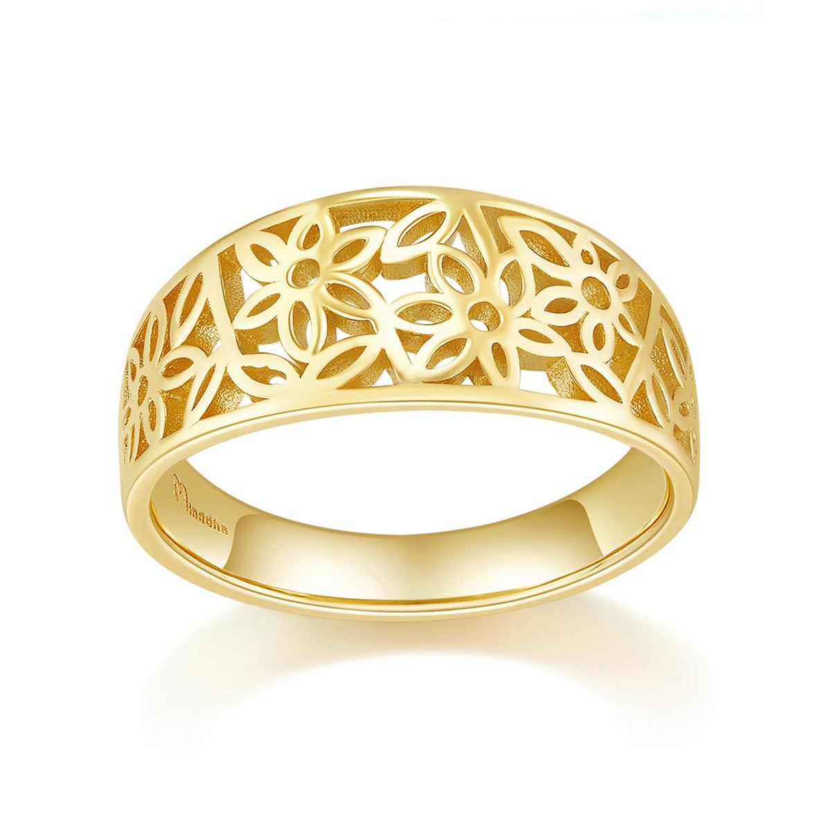 Vintage Victorian 14K Gold-Plated Women's Ring