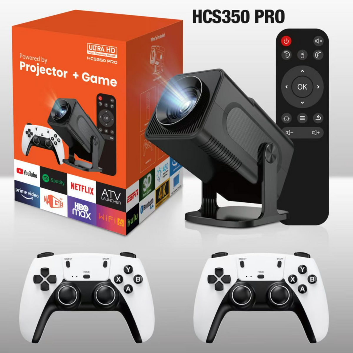 Compact HD Gaming Projector