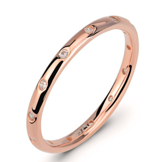 Elegant Copper & Silver Rings