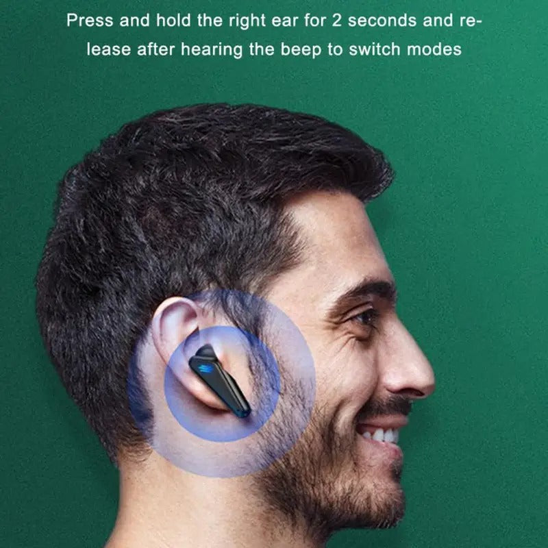 K55 TWS Gaming Headset - Portable Wireless Earbuds - EverythingWhatYouWant