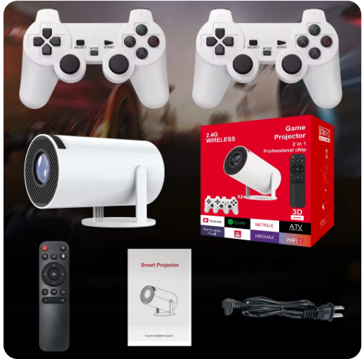 HD Wireless Gaming Projector - EverythingWhatYouWant