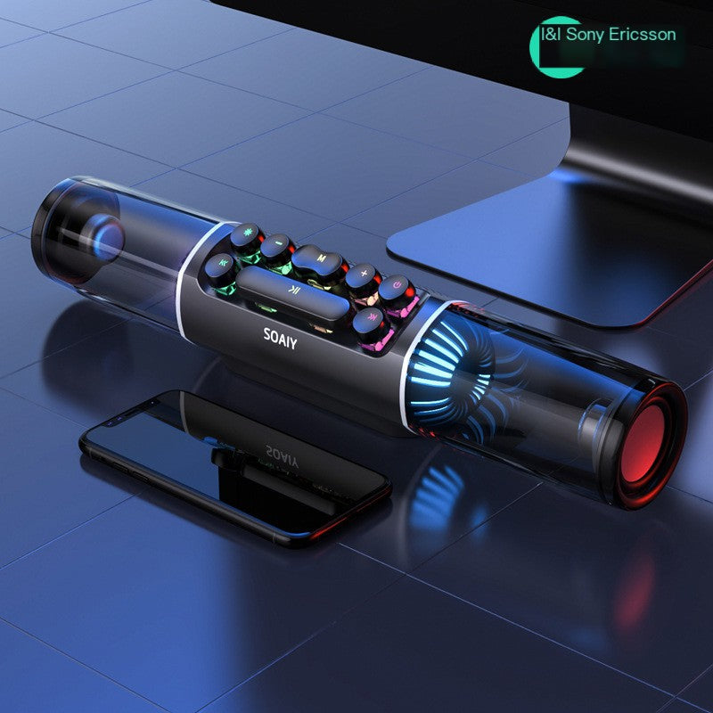 索爱SH19 Gaming Computer Speaker Bluetooth desktop speakers with high bass and portable design