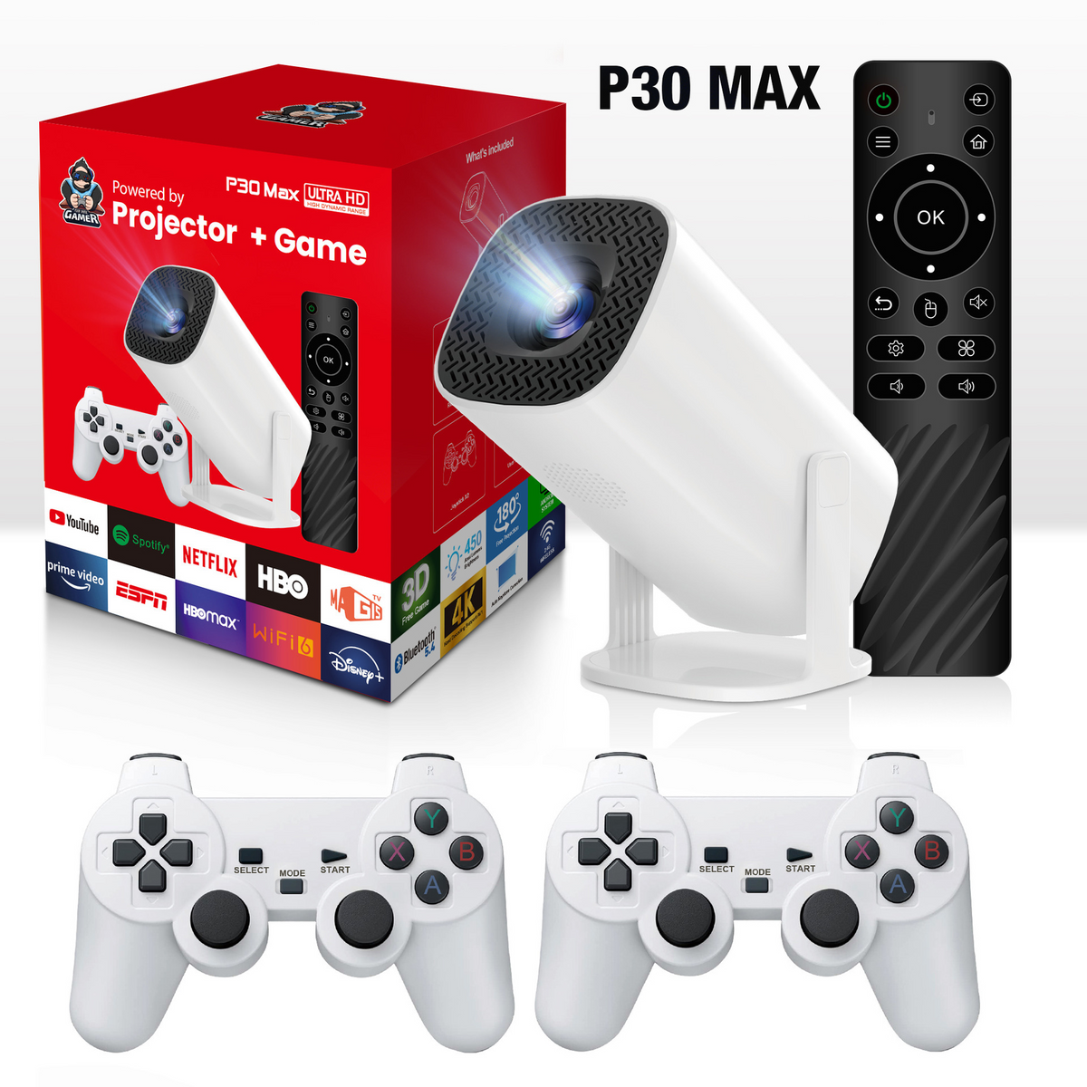 Compact HD Gaming Projector