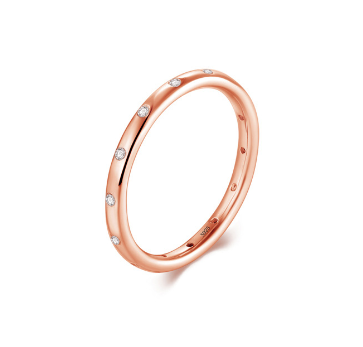 Elegant Copper & Silver Rings