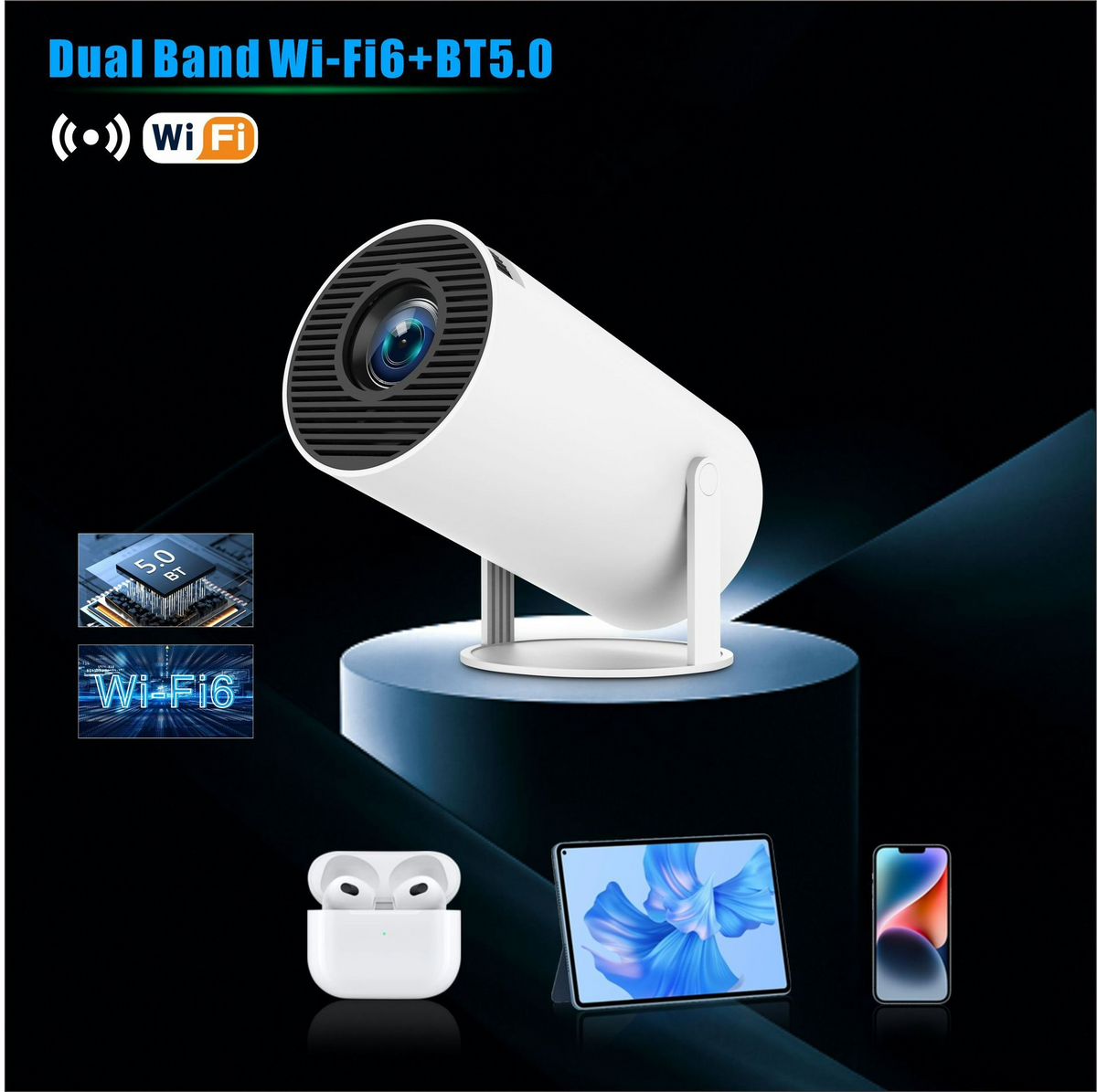 HY300 Elite Cinema Projector