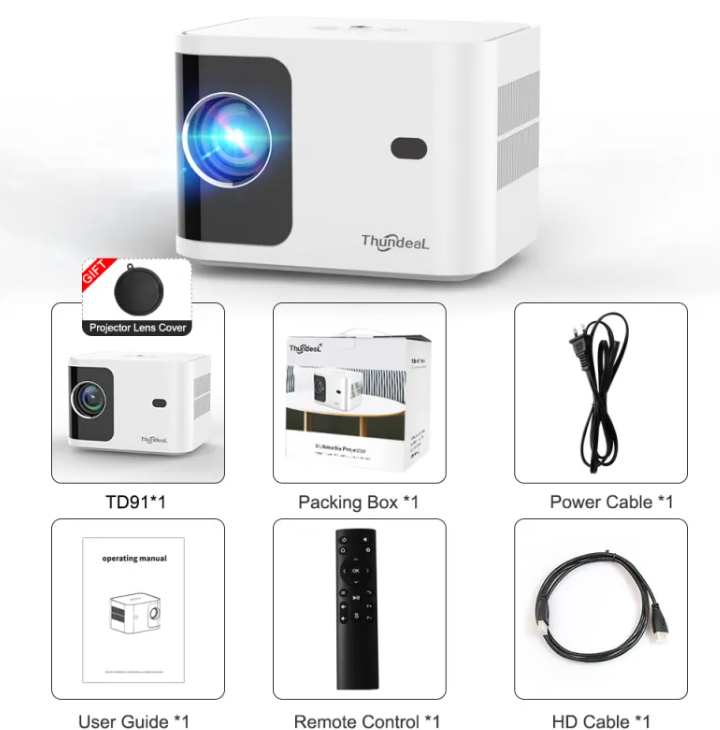 ClearView HD 720p Smart Projector
